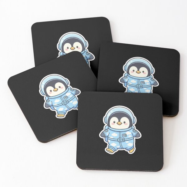 Item preview, Cozy Antarctic Astronaut Penguin designed and sold by SebastianSpace.