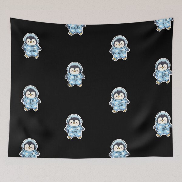 Item preview, Cozy Antarctic Astronaut Penguin designed and sold by SebastianSpace.