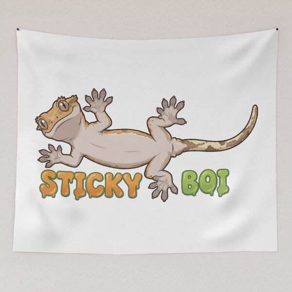 Item preview, Sticky Boi - Crested Gecko Climbing Glass designed and sold by Petzzz.