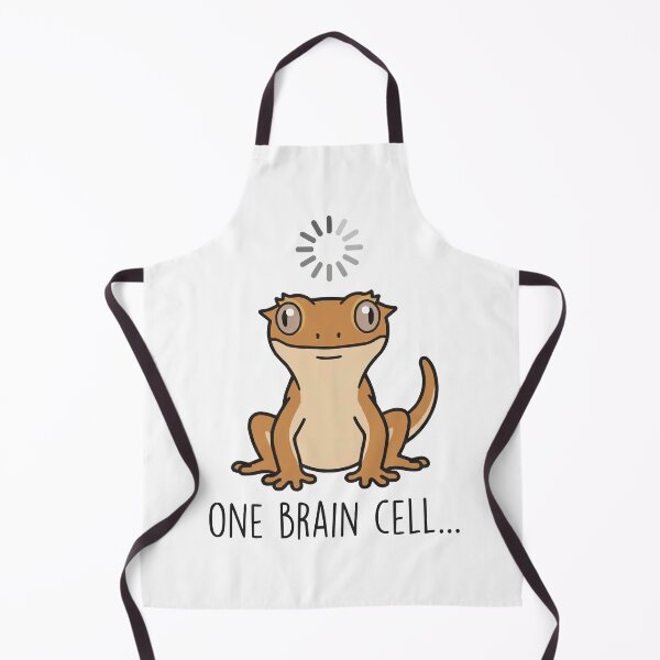 Item preview, Loading Brain Cell - Funny Derpy Crested Gecko designed and sold by Petzzz.