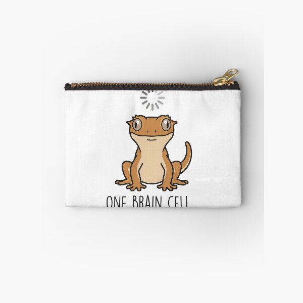 Item preview, Loading Brain Cell - Funny Derpy Crested Gecko designed and sold by Petzzz.