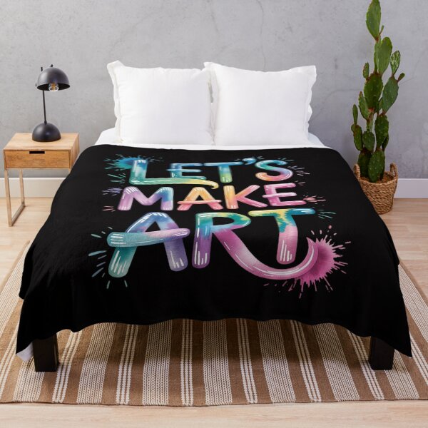 Item preview, Lets Make Art Inspiring Peace Teacher Student Art designed and sold by demarioTTS.