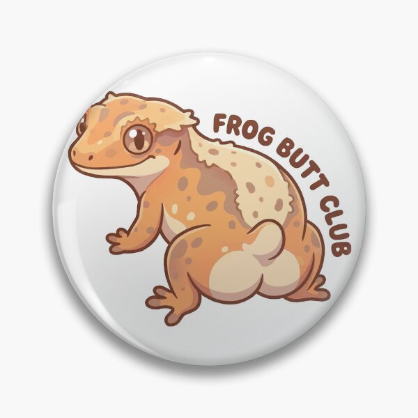 Item preview, Frog Butt Club - Tailless Crested Gecko designed and sold by Petzzz.