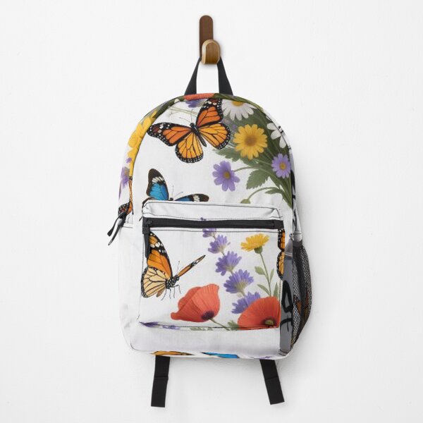 Item preview, Colorful Flower Bouquet with Butterflies designed and sold by Wonderful Designs.