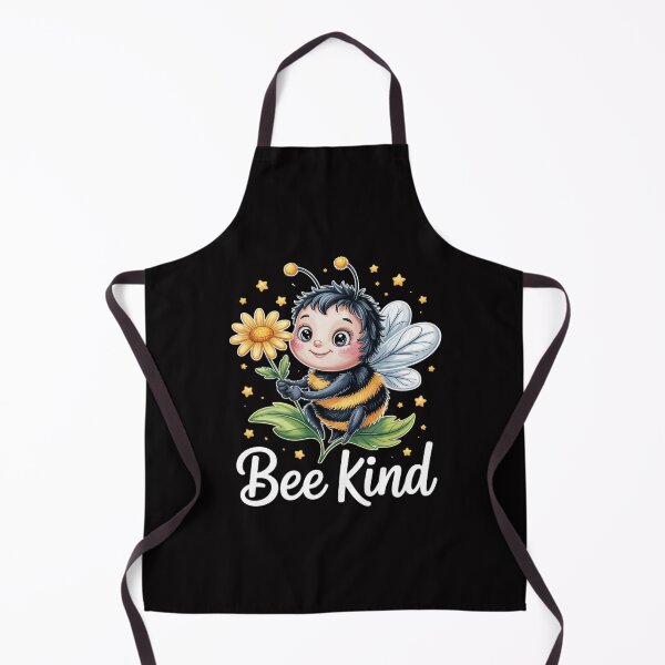Item preview, Bee Kind Cute bee with Flower Kindness designed and sold by demarioTTS.