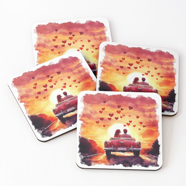Item preview, Romantic Sunset Drive designed and sold by Liededrom..