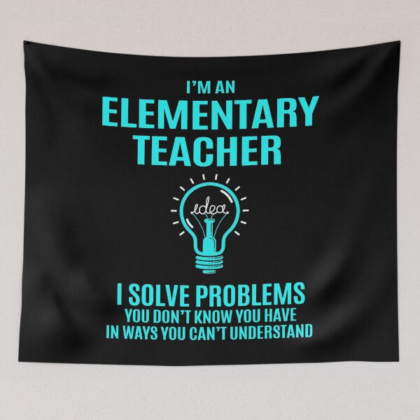 Item preview, Elementary Teacher designed and sold by chancjami9236.
