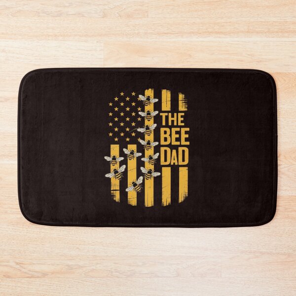 Item preview, Cute Bee Keeper the Bee Dad American Flag Bee designed and sold by hettingerchaim.