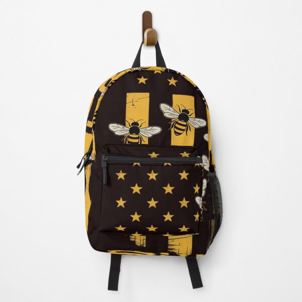 Item preview, Cute Bee Keeper the Bee Dad American Flag Bee designed and sold by hettingerchaim.