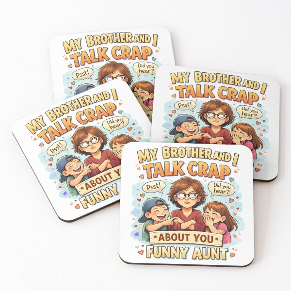 Item preview, My Niece and I Talk Crap About You Funny Aunt designed and sold by 9morethan9®.