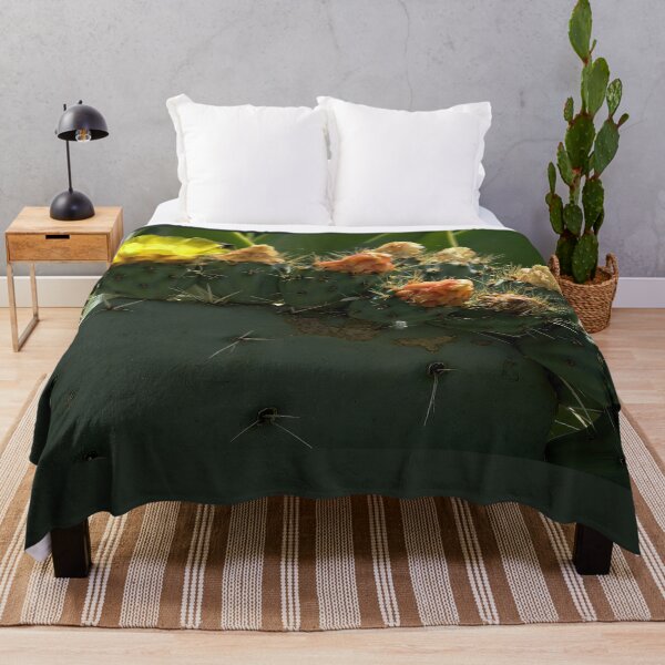 Item preview, Golden Bloom on Prickly Pear Canvas designed and sold by Armadillo222.