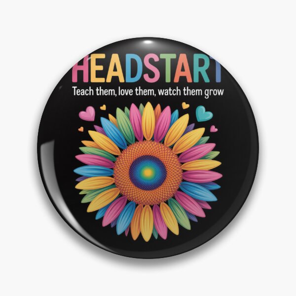 Item preview, Teach Them Love Them Headstart Colorful Sunflower designed and sold by demarioTTS.