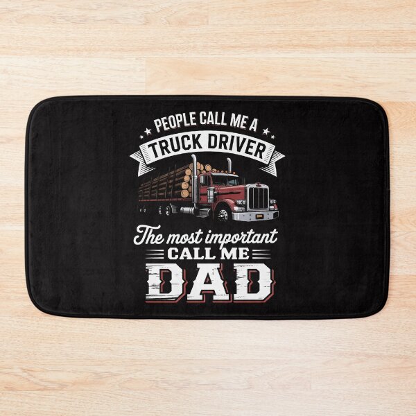 Item preview, Proud Trucker Dad Truck Driver Gifts for Father's Day designed and sold by demarioTTS.
