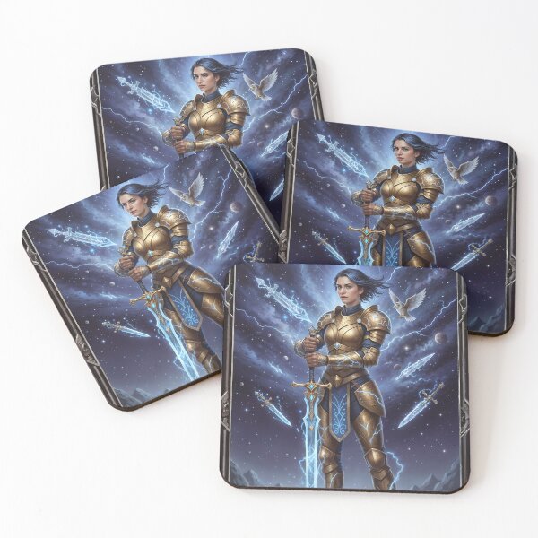 Item preview, Page of Swords - Cosmic Tarot Edition designed and sold by KYOFRAME.