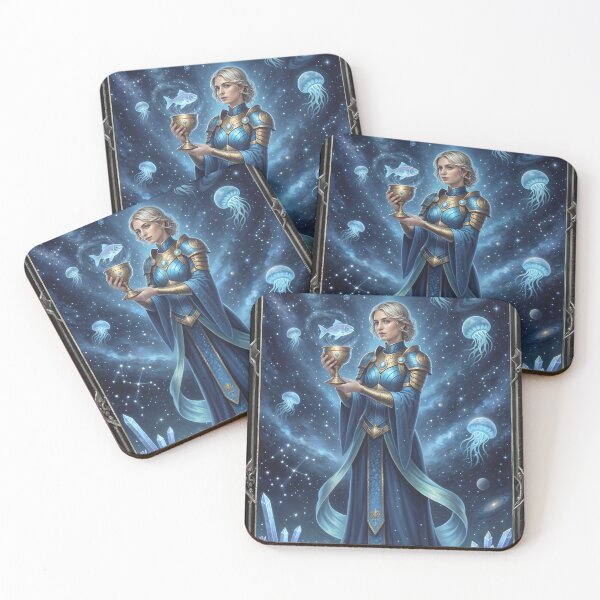 Item preview, Page of Cups - Cosmic Tarot Edition designed and sold by KYOFRAME.