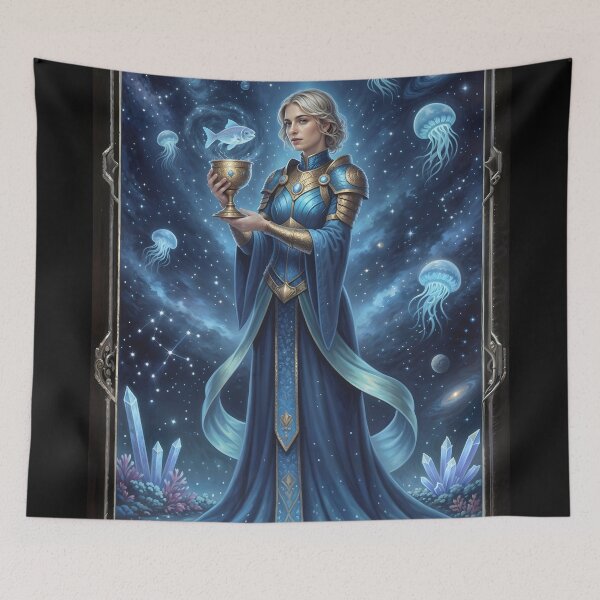 Item preview, Page of Cups - Cosmic Tarot Edition designed and sold by KYOFRAME.