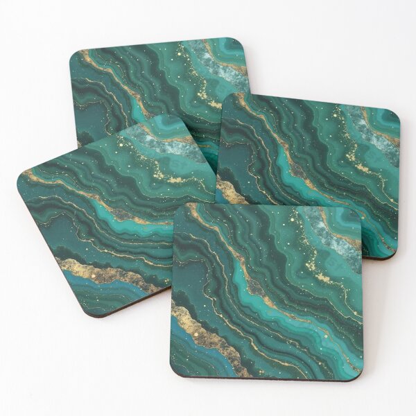 Item preview, Green marble 2 designed and sold by WednesdayAndYou.