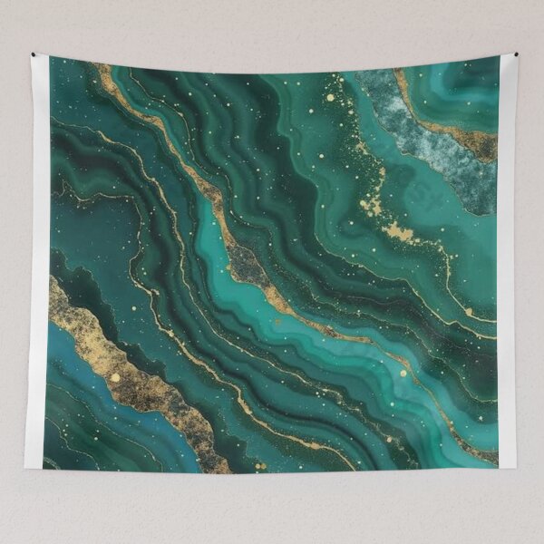 Item preview, Green marble 2 designed and sold by WednesdayAndYou.