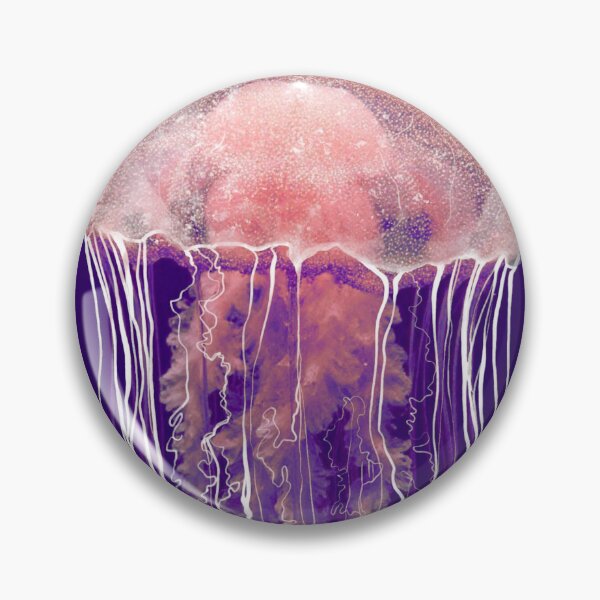 Item preview, Ethereal jellyfish glow, neon jellyfish in the deep designed and sold by PapiloArt.