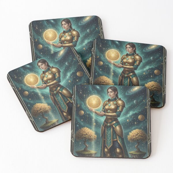Item preview, Page of Pentacles - Cosmic Tarot Edition designed and sold by KYOFRAME.