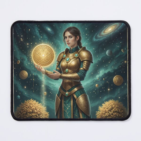 Item preview, Page of Pentacles - Cosmic Tarot Edition designed and sold by KYOFRAME.