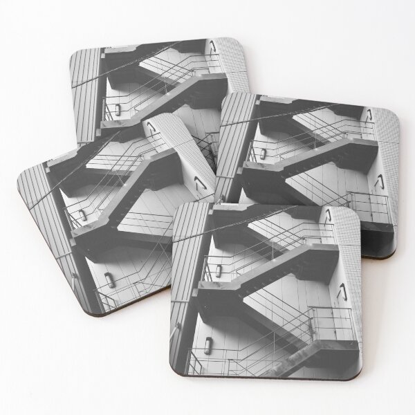 Item preview, Japanese Apartment Black and White Photo 日本 designed and sold by nj-photos-mt.