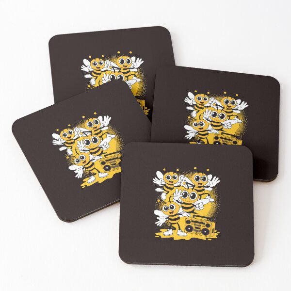 Item preview, Bees Hip Hop Old School Rap Music Lover designed and sold by hettingerchaim.