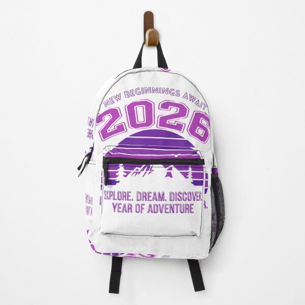 Item preview, 2026 Retro Adventure - New Beginnings Synthwave Aesthetic designed and sold by JanRizz.
