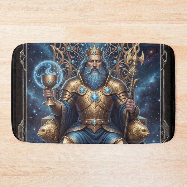 Item preview, King of Cups - Cosmic Tarot Edition designed and sold by KYOFRAME.
