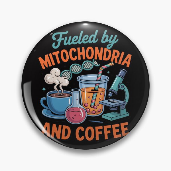 Item preview, Biology Teacher Science Fueled By Mitochondria Coffee designed and sold by demarioTTS.