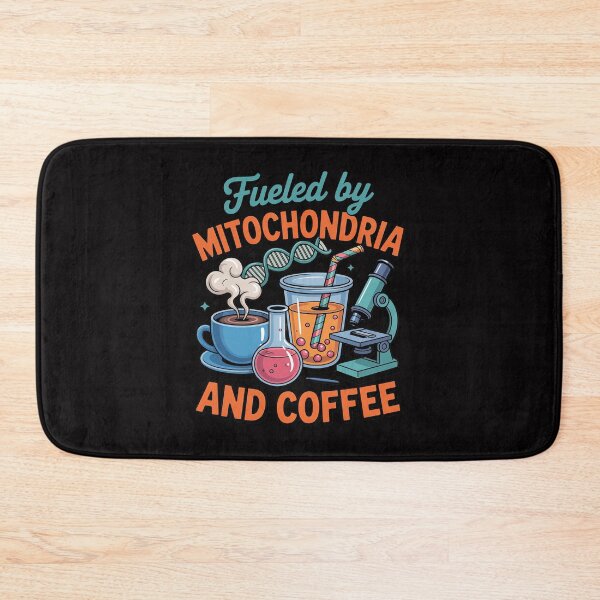 Item preview, Biology Teacher Science Fueled By Mitochondria Coffee designed and sold by demarioTTS.
