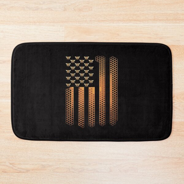 Item preview, Beekeeping American Flag Honeycomb Honey Bees Beekeeper designed and sold by demarioTTS.