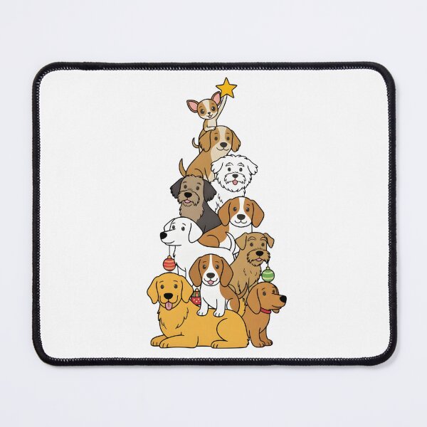Item preview, This Is a Christmas Tree | Funny Dog Christmas Tree Illustration designed and sold by Senkov.