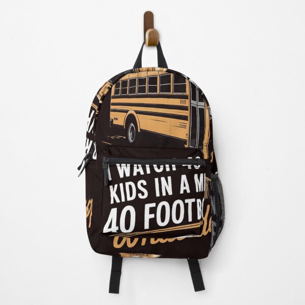 Item preview, School Bus Driver Watch Screaming Kids Drive Box On Wheels designed and sold by hettingerchaim.