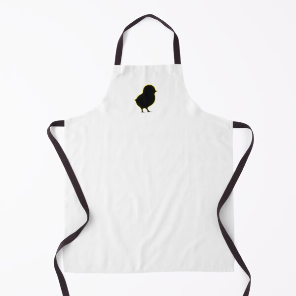 Item preview, Neon Baby Chick Silhouette – Neon Line Art on Black designed and sold by cabuks.