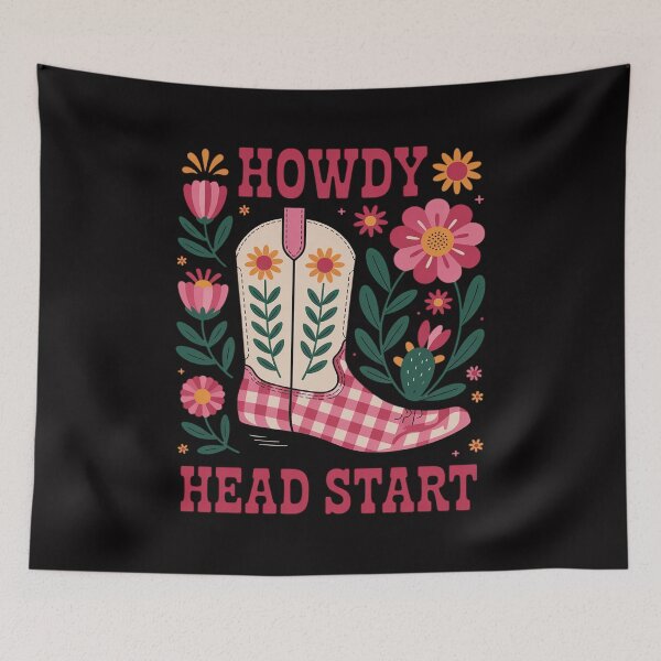 Item preview, Howdy Head Start Western Teacher Early Head Start Cowgirl designed and sold by demarioTTS.