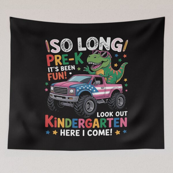 Item preview, So Long Pre-k Its Been Look Out Kindergarten Here I Come designed and sold by demarioTTS.