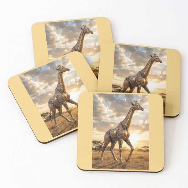 Item preview, Art Nouveau and Driftwood Giraffe designed and sold by Tridentulus.