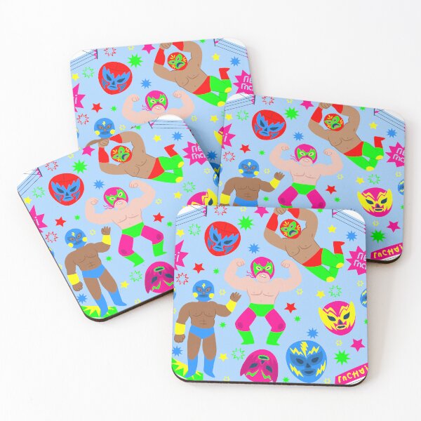 Item preview, wrestling lucha libre masks luchador wrestlers designed and sold by Gossip Rag.