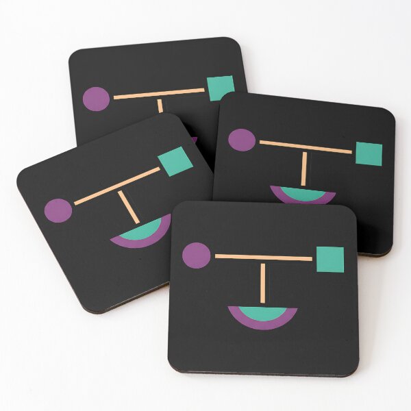 Item preview, Abstract Geometric Balance Minimalist Modern Icon designed and sold by Silent Watch Threads..