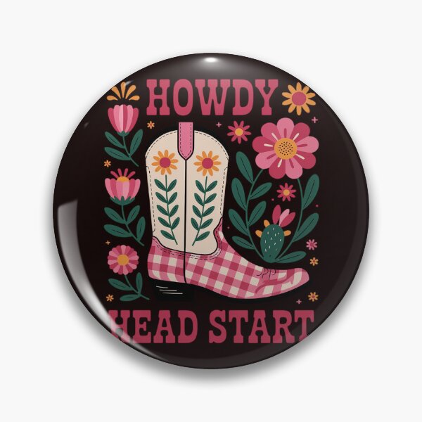 Item preview, Howdy Head Start Western Teacher Early Head Start Cowgirl designed and sold by hettingerchaim.