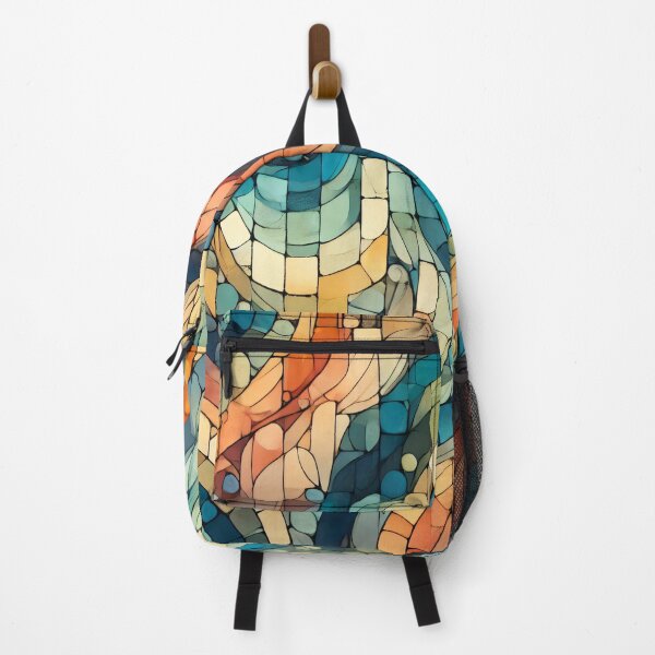 Item preview, Flowing Mosaic – Colorful Abstract Pattern designed and sold by Sunny Day Gallery.