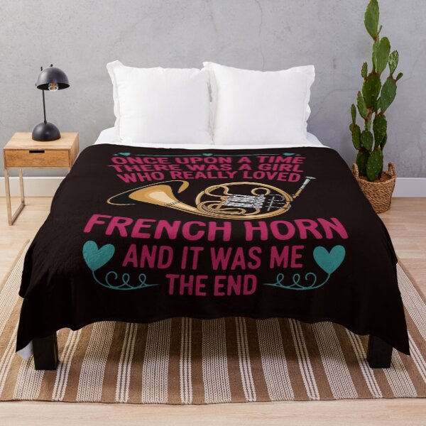 Item preview, There Was A Girl Who Really Loved French Horn Women Girls designed and sold by hettingerchaim.