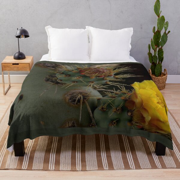 Item preview, Golden Bloom on Prickly Pear Pad designed and sold by Armadillo222.