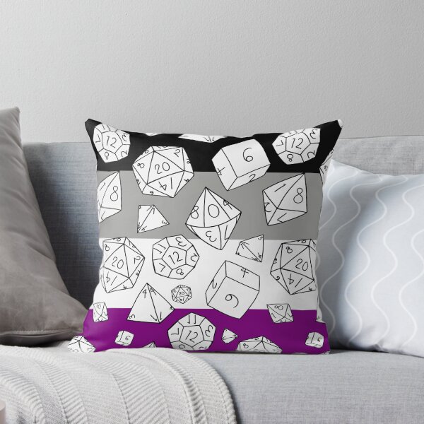 Item preview, Dice! Dice! Dice! — Asexual Pride! designed and sold by Kiyye.