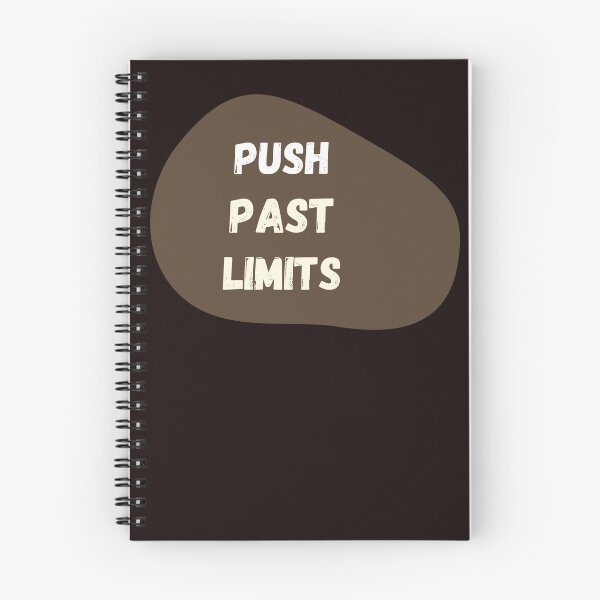 Item preview, push past limits designed and sold by “Popvanta – pop-culture-t-shirt-store .