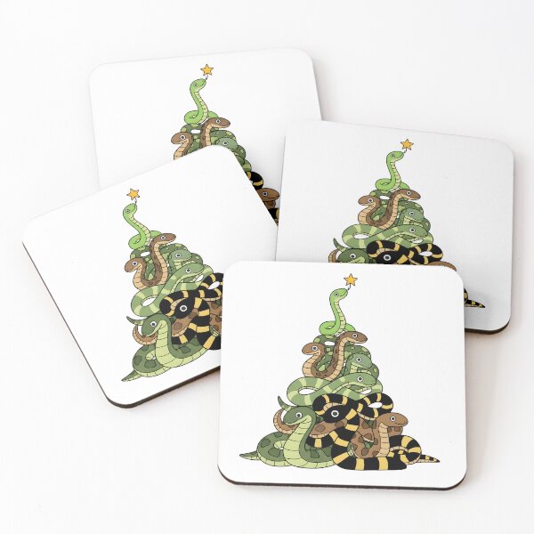 Item preview, This Is a Christmas Tree Snake | Funny Xmas Illustration designed and sold by Senkov.
