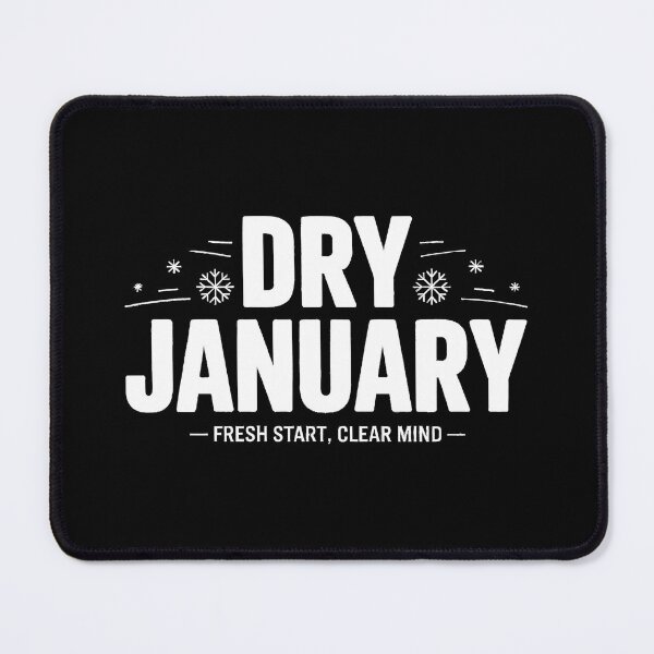Item preview, Dry January – Fresh Start Lifestyle designed and sold by SoftStyleStudio ⭐⭐⭐.
