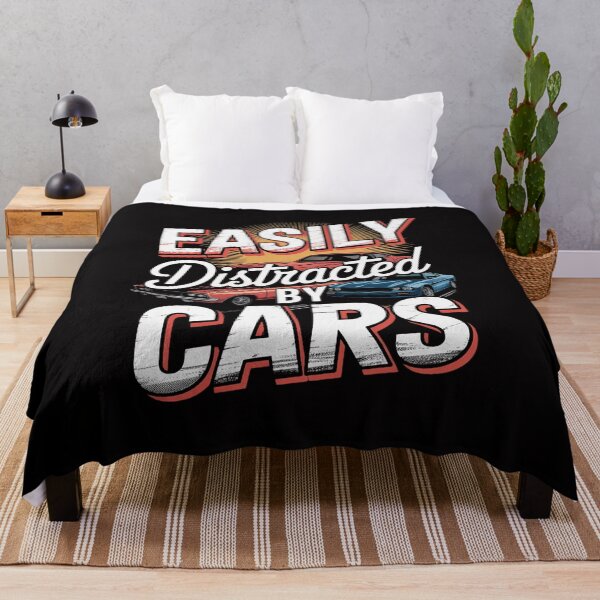 Item preview, Easily Distracted By Cars Racing Cars Fans Gift Speed Driver designed and sold by demarioTTS.