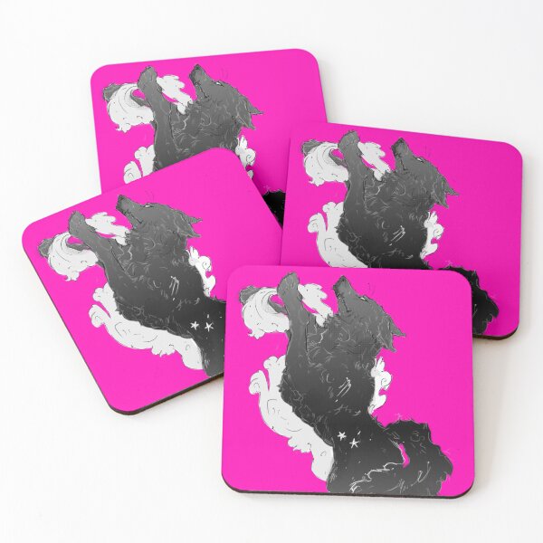 Item preview, Wolf with floral pattern designed and sold by Spitfiresart.